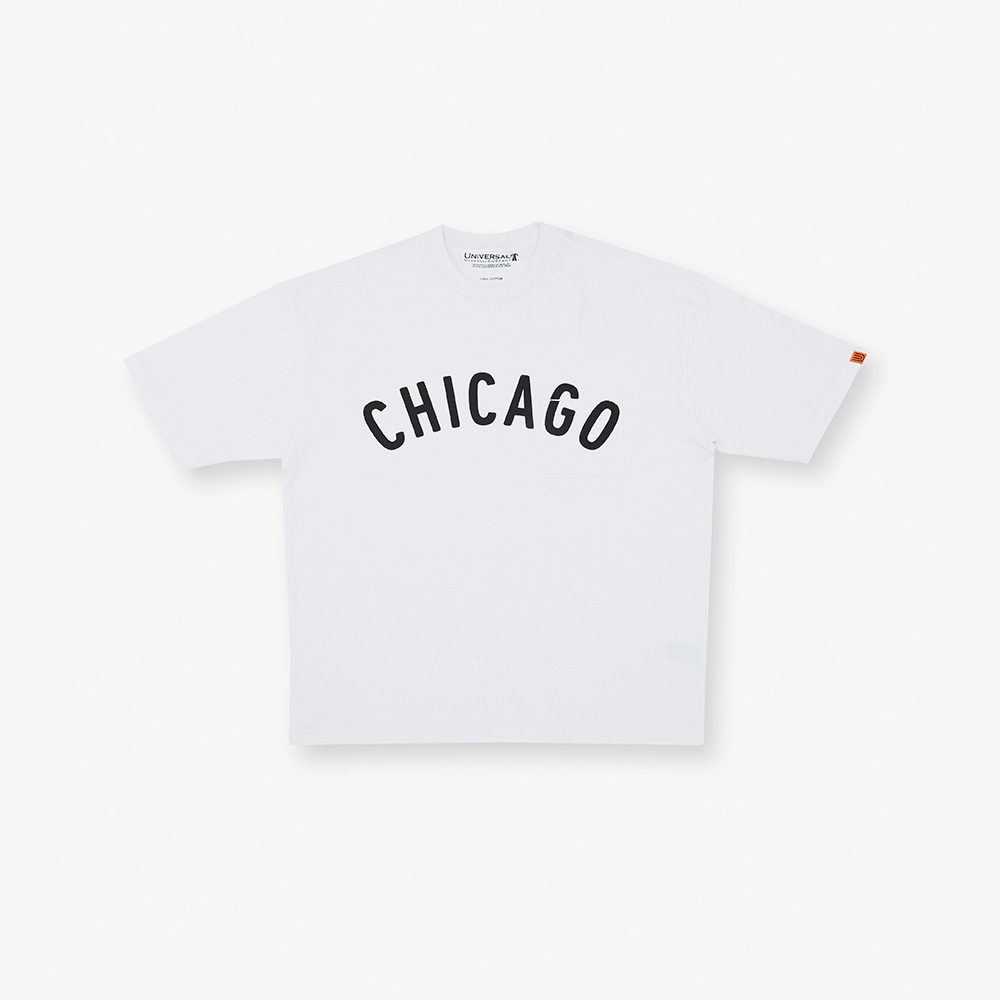 시카고 티셔츠 화이트